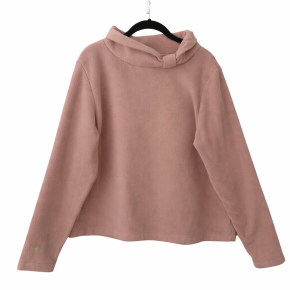 Dudley Stephens Sweaters - Dudley Stephens Blush Pink Fleece Pullover Women’s Top Cozy Chic Size XXL